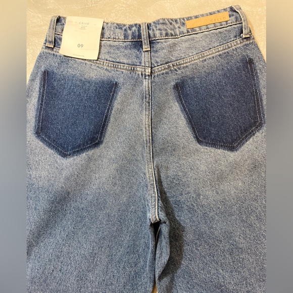 Cello Straight Mom Jeans Size 9 - Picture 8 of 8